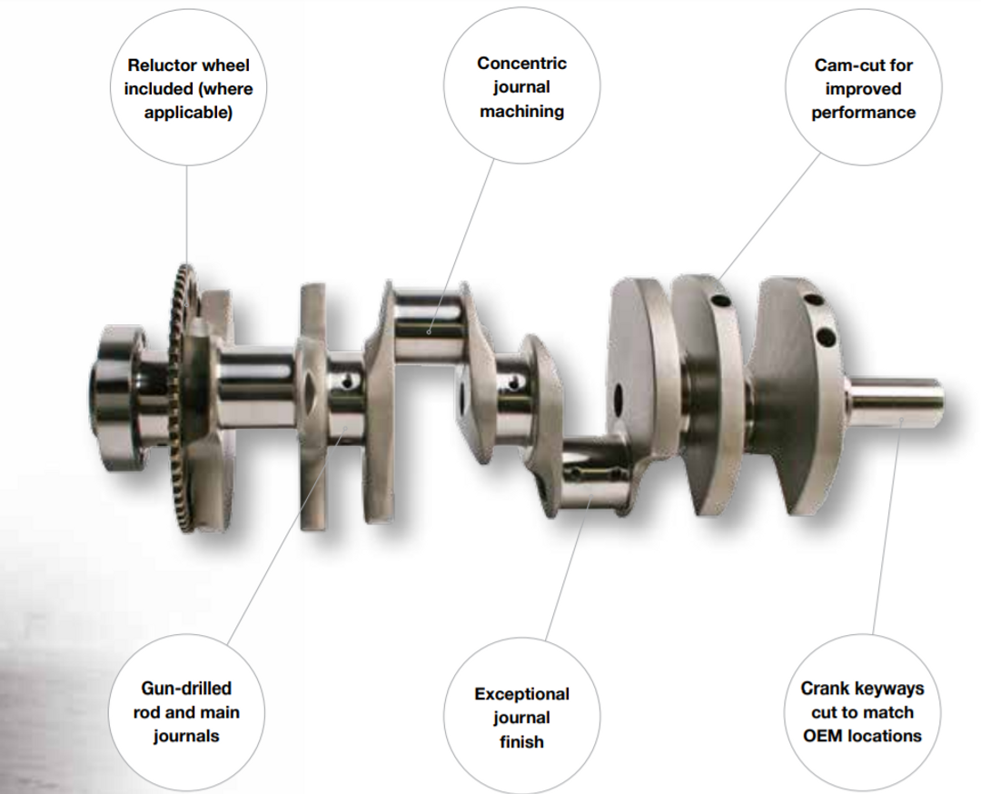 ***ONE LEFT IN STOCK*** K1 Technologies 3.622" Crankshaft | 58x Reluctor