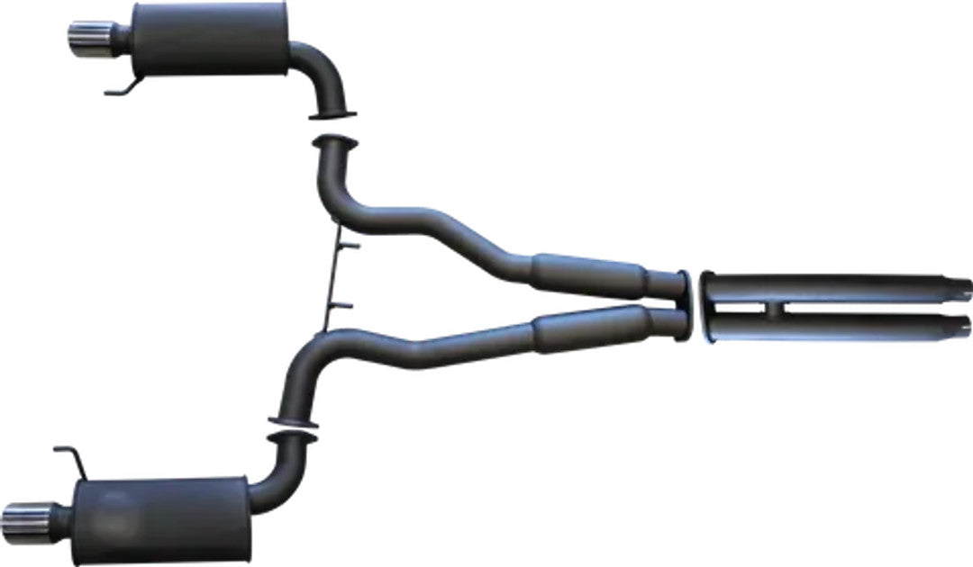 Manta Pro Series Ford Mustang FM Twin 3" Inch Cat Back Exhaust System