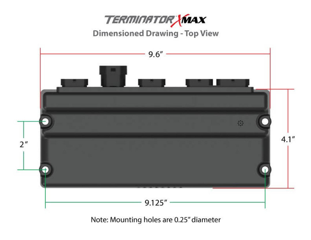 HOLLEY EFI Terminator X MAX | Suits 58T, EV6 Injectors, DBW throttle body