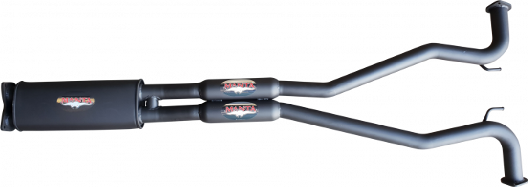 Manta Performance Exhaust 2.5" Stainless Steel | Quiet Noise | Cat Back