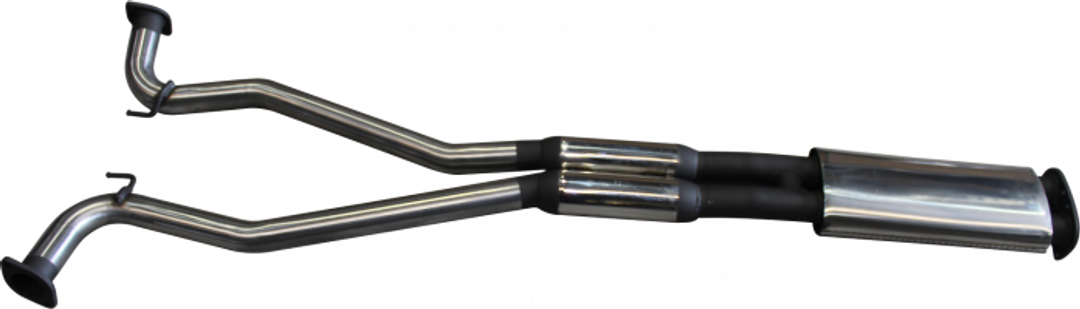 Manta Performance Exhaust 2.5" Stainless Steel | Quiet Noise | Full System