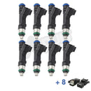 XSpurt 640cc High Flow Fuel Injectors - Full Long Length LS1 Gen III