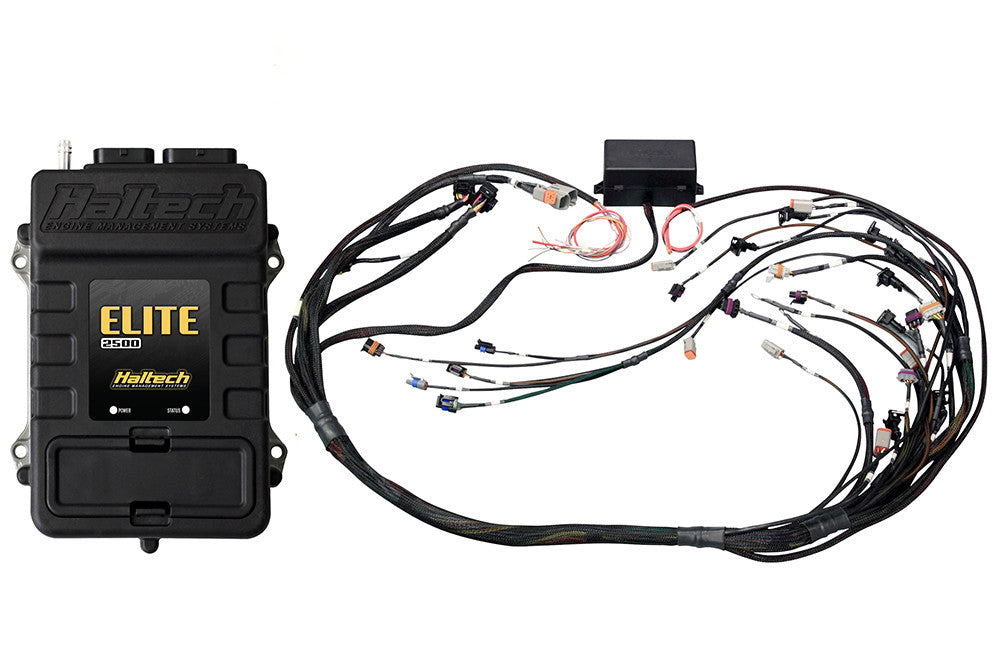 Haltech Elite 2500 +  DBW Ready Terminated Harness Kit | Bosch EV1