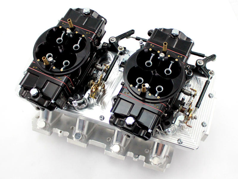 Plazmaman LS3 Port Twin Carb Billet Intake Manifold