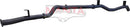 Manta Toyota 79 series 3" Inch DPF Back System Without Muffler | Aluminised Steel Exhaust System | Toyota Landcruiser 79 Series