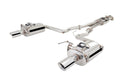 X Force Ford Mustang 15-18 Fastback Twin 3" Varex | Polished Stainless Steel | Cat Back System