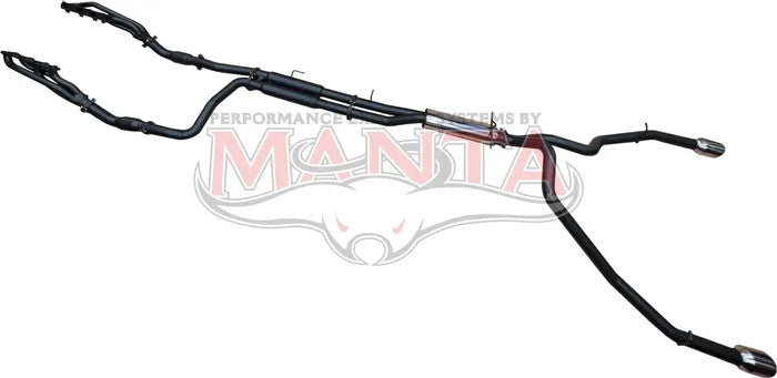 RAM 1500 5.7L V8 Twin 3" Stainless Steel | Medium Noise | Full System | Chrome Tips