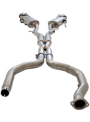 Camaro Twin 3" Stainless Steel Cat Back | Varex Mufflers | 2016 + Camaro Gen 6