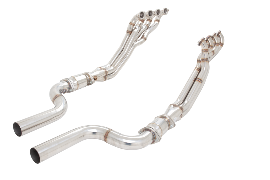 Camaro 1" 7/8 4 into 1 Headers with 100 Cell Cats