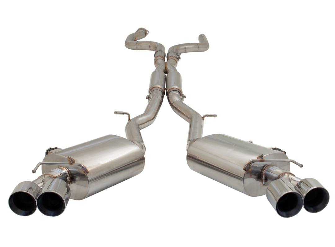 Camaro Twin 3" Stainless Steel Cat Back | Varex Mufflers | 2016 + Camaro Gen 6
