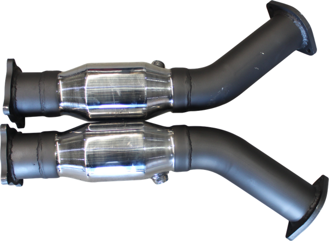 DPE Manta 2.5" 200 Cell High Flow Cats | VE - VF