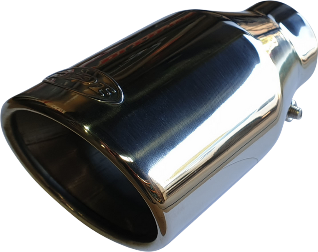 DPE 3" Inch Stainless Steel Rolled Exhaust Tips