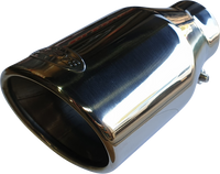 DPE 3" Inch Stainless Steel Rolled Exhaust Tips