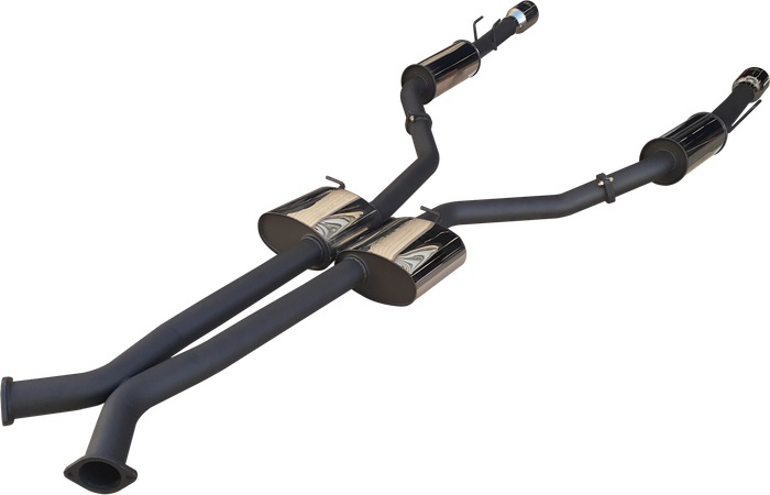 DPE Manta Pro Series Twin 3" Inch L&R Outlet Cat Back | VU, VY & VZ Ute