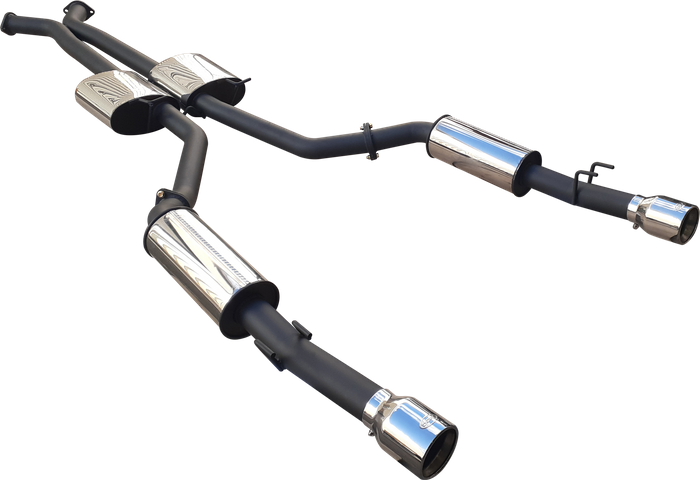 DPE Manta Pro Series Twin 3" Inch L&R Outlet Cat Back | VU, VY & VZ Ute
