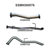 Manta Nissan Navara 3" Inch DPF Back | D23 NP300 2.3l | Stainless Steel Exhaust System