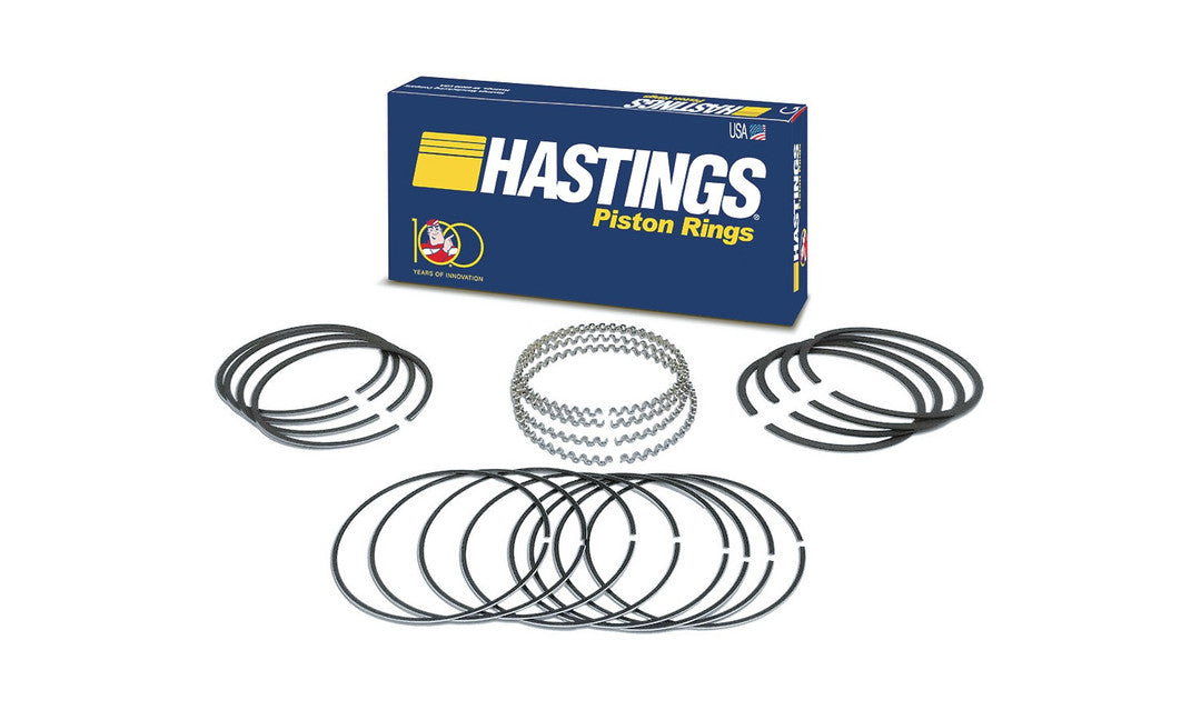Hastings Moly Premium LSA OEM Pistons Rings Set | 4.065" 1.5mm x 1.2mm x 2.0mm