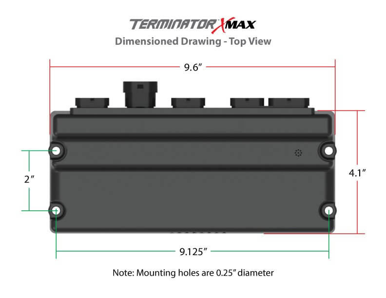 HOLLEY EFI Terminator X MAX | Suits 58T, EV6 Injectors, DBW throttle body