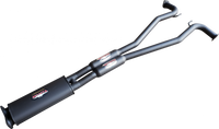 Manta Performance Exhaust 2.5" Aluminised Steel | Quiet Noise | Cat Back