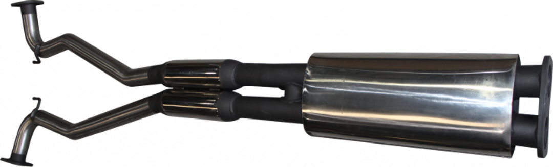 Manta Performance Exhaust 2.5" Aluminised Steel | Quiet Noise | Full System