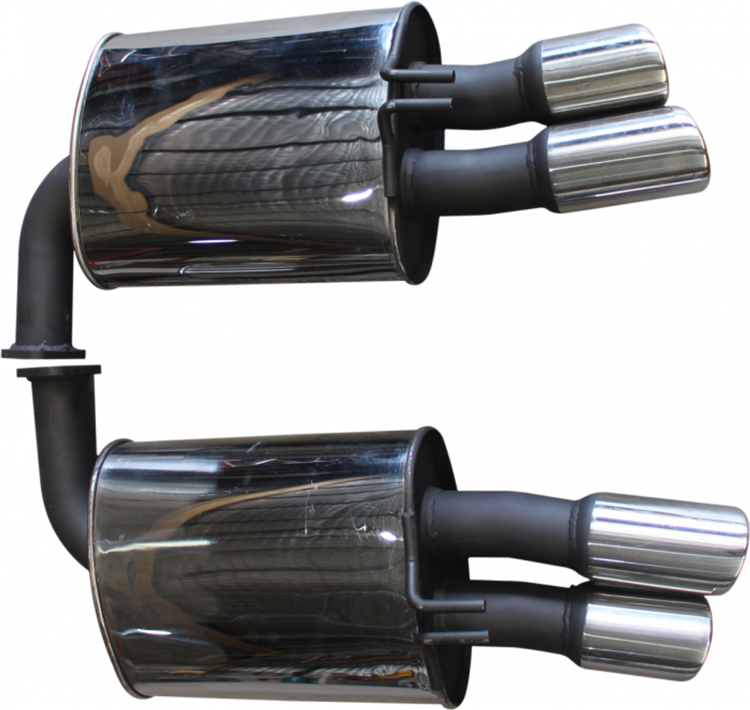 Manta Performance Exhaust 2.5" Stainless Steel | Quiet Noise | Full System