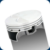 JE 361029 SRP Pro Pistons Set | 4.00" Stroke | 4.010" Bore | -5cc Flat Top | Suits 6.125" Rods