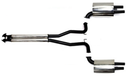 DPE Manta Pro Series Twin 2.5" Cat Back | VE - VF