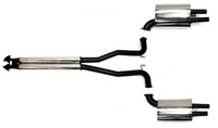 DPE Manta Pro Series Twin 2.5" Cat Back | VE - VF